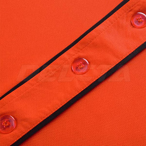 Maillot de baseball uni à boutons, manches courtes, directement de l'usine - Product Image 5