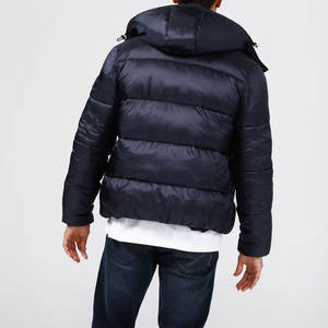 Chaquetas Acolchadas Ligeras con Cierre y Capucha, Última Moda de Invierno 2026, Chaqueta de Burbujas para Hombre, Servicio OEM - Product Image 4