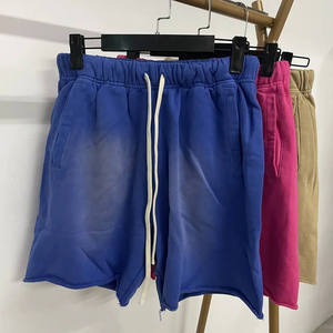 กางเกงขาสั้นลำลองไซส์ใหญ่พิเศษ 5XL สกรีนโลโก้ได้ สีพื้นเรียบง่าย มีกระเป๋า กางเกงชายหาดฤดูร้อน กางเกงวิ่งออกกำลังกายทรงตรงสำหรับผู้ชาย - Product Image 2