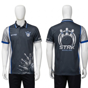 เสื้อโบว์ลิ่ง โลโก้สั่งทำ OEM ODM คุณภาพสูง ราคาโรงงาน น้ำหนักเบา ทนทาน ระบายอากาศดี ผู้ผลิตชุดกีฬาสำหรับทีม - Product Image 2