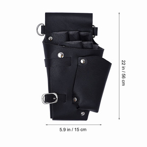 Estuche de Peluquería Profesional de Cuero PU con Múltiples Bolsillos de 22*5.9 Pulgadas para Uso Profesional, Estuche para Llevar al Hombro - Product Image 4