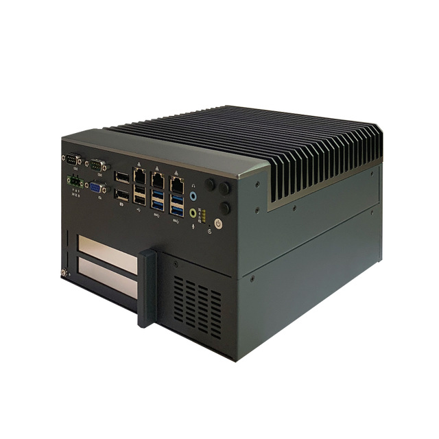 Industrial Fanless Core I3 I5 I7 DDR4 8GB 128GB Box PC 1PCIe X16 1PCI Slots 4G 5G Wall Mount Mini PC Embedded Computer Stock
