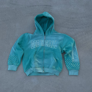 <b>Men</b> Custom Rhinestone 460GSM Hoodie Custom Embroidery Logo Streetwear Rhinestone Sweatshirt Hooded Acid Stone Hoodie for <b>Men</b> - Product Image 1