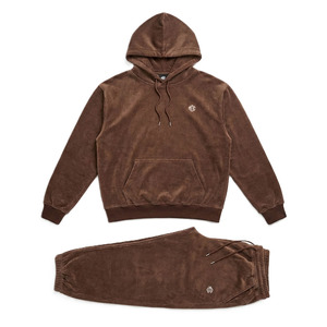 Ensembles de sweats à capuche en polaire pelucheuse de qualité supérieure pour hommes, vente en gros, fabricant, coupe ample, jogger oversize, personnalisation de marque, ODM, streetwear - Product Image 2