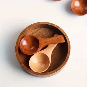Premium Handmade Solid Wood Coffee <b>Measuring</b> <b>Spoon</b> Reusable Tea Scoop for Coffee Sugar Salt Spice Kitchen Use - Product Image 4