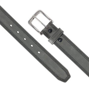 Cinturón de Cuero Genuino Casual para Hombre, Nuevo, Cómodo, de Lujo, OEM, al por Mayor, Hebilla de Acero Personalizada, Ajustable y Duradero - Product Image 4