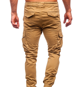 Premium Cargo Pants Oversized Streetwear Cargo <b>Trousers</b> Breathable Cotton Twill Custom Embroidery Private Label OEM Wholesale - Product Image 2