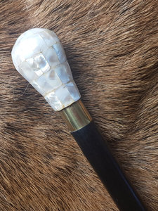 Mejor mango de madera para bastón, artesanal, natural, sólido, de agarre recto, ecológico, con acabado liso, para movilidad. - Product Image 2