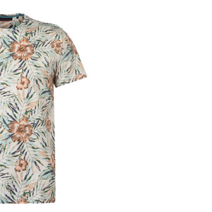T-shirt Homme Uni à Manches Courtes Coupe Ample 100% Coton Jersey Col Rond Style Décontracté Respirant Logo Avant - Product Image 2