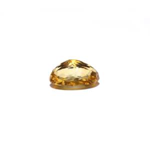 Natural Citrine Oval Cabochon 4.85 Carat Loose Gemstone for Fine Jewelry - Product Image 3
