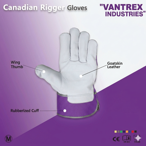 Custom Safety 707 Goat Leather <b>Working</b> <b>Gloves</b> with Touchscreen & <b>Thermal</b> Breathable Design for Ski Sports Outdoor Winter Use Can - Product Image 2
