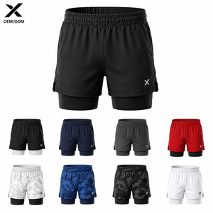 กางเกงขาสั้นสำหรับเล่นซอฟต์บอล X Discover Ultimate Collection รุ่น 2-in-1 สำหรับผู้หญิง ออกแบบเพื่อการเล่นกีฬา พร้อมซับในในตัว ลายพิมพ์ - Product Image 1