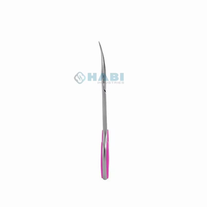 Cuticle Manicure Stainless Steel <b>Nail</b> Cutting <b>Scissors</b> Semi Curved Needle Point Curve Sharp Cuticle Shears Polish - Product Image 3