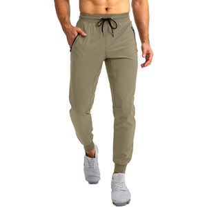 Wholesale New Solid Color Casual Sweatpants Men's <b>Trousers</b> Fashion <b>Elastic</b> <b>Waist</b> & Drawstring Full Length Loose Fit Men's Pants - Product Image 1