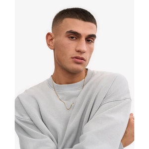 Custom 400 GSM French Terry Fabrics Oversized <b>Sweatshirt</b> Fit Blank Distressed Men Winter <b>Sweatshirt</b> - Product Image 6