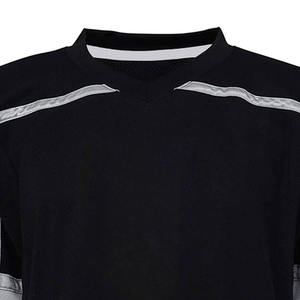 Camiseta de entrenamiento de hockey competitiva, uniforme deportivo atlético de malla transpirable, camisa de patinaje de manga larga diseñada para la práctica en equipo. - Product Image 5