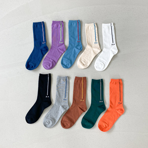 Calzini da Donna alla Moda Coreana in Cotone Pettinato Premium - Product Image 2
