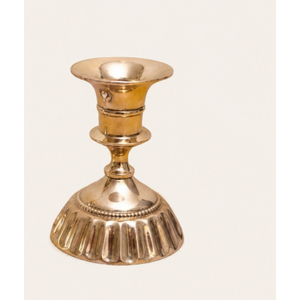 Juego de Portavelas Cónicos de Latón Vintage, Candelabros Acanalados en Oro Antiguo para Centro de Mesa de Boda, Decoración Festiva de Navidad - Product Image 5