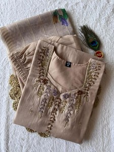 Salwar Kameez indiens pour femmes, designs de col fantaisie, costumes Salwar prêts-à-porter, nouveaux modèles 2026 - Product Image 4