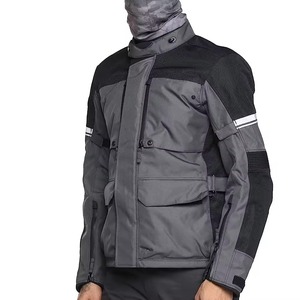 High Quality Racing Gear Mens Fashion Genuine Leather Motorbike <b>Jacket</b> With Elbow Knee Protector <b>Motorcycle</b> <b>Jackets</b> - Product Image 3