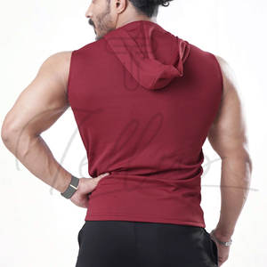 Débardeurs pour hommes personnalisés avec logo imprimé, décontractés, respirants, à séchage rapide, sans manches, pour la salle de sport, la course à pied et l'entraînement - Product Image 2