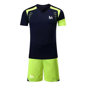 Tenue de football de qualité supérieure, kit sportif personnalisé pour équipe de soccer, imprimé par transfert thermique, respirant, grandes tailles, fabricant OEM - Product Image 1