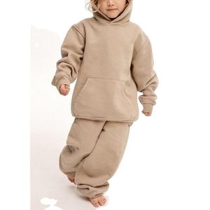 Wholesale 2-Piece Hoodie <b>Jogger</b> Tracksuit <b>Set</b> for Kids High Quality Casual <b>Plus</b> <b>Size</b> Clothing Windproof Front - Product Image 1