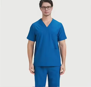 Tenues médicales en pur coton pour cliniques dentaires et chirurgicales, vêtements de travail spéciaux, tenues de lavage des mains, pour femmes et hommes - Product Image 3