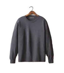 T-shirt décontracté à manches longues pour homme, coupe ajustée, 100 % coton de haute qualité, col rond, écologique, séchage rapide, jersey tissé 180g, design vierge - Product Image 1