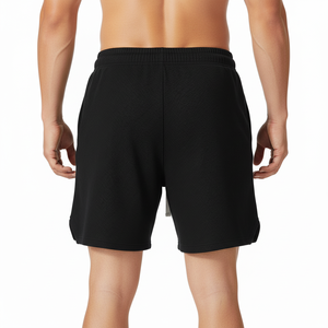 Pantalones Cortos Casuales para Hombre, de Tela Transpirable, Color Sólido, Estilo Urbano, 220g, Nuevo Producto al por Mayor, Servicio OEM/ODM - Product Image 3