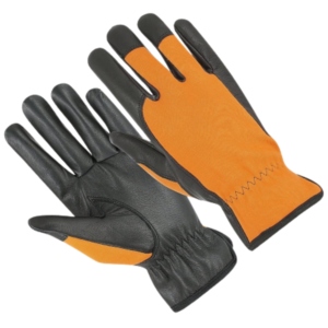 JNM SAFETY Goat Grain Leather Adjustable Wristlet <b>Driver</b> Construction Safety <b>Gloves</b> Anti-static Anti-Vibration Heat Resistant - Product Image 4