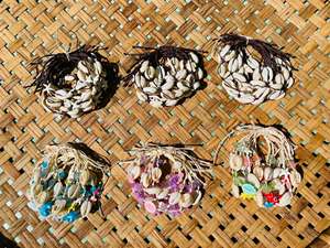 Pulsera de Conchas Marinas de Vietnam, Hecha a Mano con Material Natural de Conchas para Joyería de Estilo Oceánico, Ropa de Playa, Atuendos de Resort, Regalos y Tiendas - Product Image 6