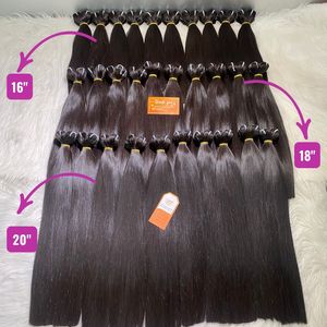 Extensiones de Cabello Natural Negro Liso al por Mayor, Cabello Remy Virgen Vietnamita 100% Natural - Product Image 1