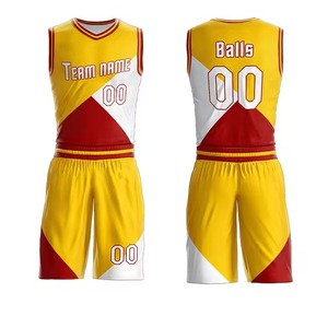 Uniforme de basket-ball, uniforme sportif, fabrication OEM, nouveau design, impression numérique personnalisée, joueur personnalisé, 100% polyester, séchage rapide, respirant - Product Image 6