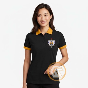 เสื้อเชิ้ตสตรีชมรมซิกมาแกมมาโร ขายส่ง เสื้อลำลองฤดูร้อน ระบายอากาศได้ดี เป็นมิตรกับสิ่งแวดล้อม ผ้าฝ้ายทรงปกติ คอเสื้อป้องกันรอยยับ - Product Image 3