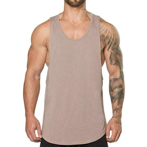 Professional Design Quick Dry Gym Fitness Tank Top <b>Vests</b> for Men Blank Solid Color <b>Stringer</b> Male T-Shirts Casual Sleeveless Top - Product Image 3