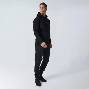 Ensembles de sweats à capuche pour hommes, unis, oversize, en molleton vierge, molleton technique, couleur noir vintage, survêtement pour hommes, personnalisables - Product Image 6