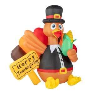 5ft 12W LED Garden Lights Dazzling Turkey with Corn 7pcs Decorative Light Ensemble - Product Image 5