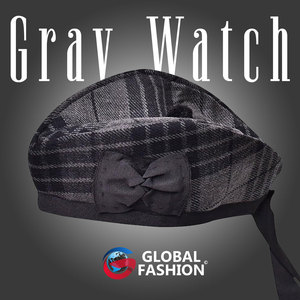 Auténtico Sombrero Glengarry de Mezcla de Lana Escocesa con Ribete de Tartán de Clan para Atuendos Formales con Kilt - Product Image 2