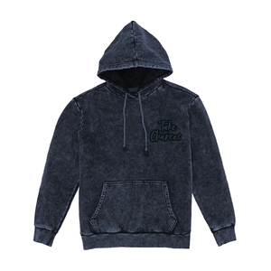 TRENDION APPARELS Sweat à capuche streetwear délavé à l'acide 100% coton molletonné unisexe coupe oversize avec logo personnalisé marque privée vente en gros - Product Image 1