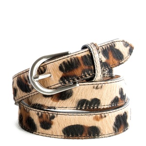 Nouvelle ceinture en cuir véritable de vache avec poils, modèle 2026, pour hommes, personnalisable avec étiquette privée et boucle ardillon métallique - Product Image 4