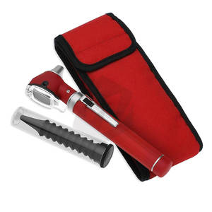 ชุดตรวจหูแบบพกพาไฟเบอร์ออปติกมินิโอโตสโคป หลากสี พร้อมกล่องเก็บป้องกัน ไฟ LED สว่าง - Product Image 1