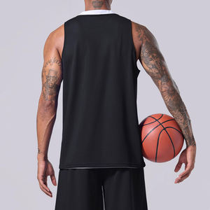 Uniformes de Baloncesto Masculinos de Estilo Moderno con un Diseño Estético Limpio y Versátil para Juego Informal y Torneos Competitivos - Product Image 2