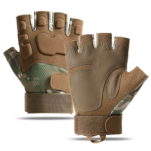 Customized Men's Cycling <b>Bike</b> Half <b>Finger</b> Gloves Shockproof Breathable Mountain Bicycle Gloves Sports Unisex Cycling Gloves - Product Image 6