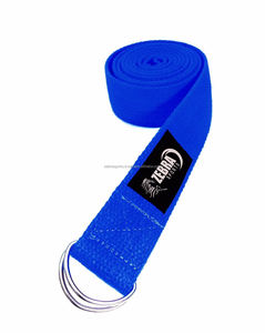 Correa de Yoga de Algodón con Anillo en D ZEBRA SPORTS YS-101 - Duradera y Ligera para Ejercicios de Fitness de Piernas y Uso Deportivo - Product Image 2
