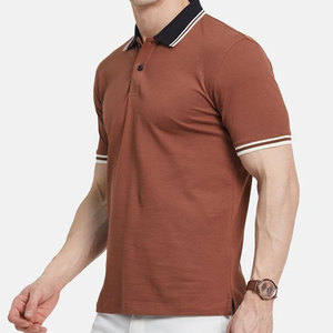 Chemises polo pour hommes, nouvelle collection, design personnalisé, couleur unie, respirantes, haute qualité, taille adulte, très demandées. - Product Image 3