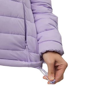 เสื้อแจ็คเก็ตพัฟเฟอร์ถักนิตติ้งสำหรับผู้หญิง ลดราคาพิเศษ สำหรับฤดูหนาว กันน้ำ ระบายอากาศได้ดี แบบกลับด้านได้ สีพื้นเรียบ สไตล์สตรีทแวร์ รับสั่งทำ - Product Image 3