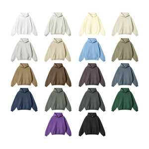 Sudadera con Capucha Morada Premium Oversize de Algodón Afelpado con Hombros Caídos y Bolsillo Canguro para Hombre - Estilo Urbano - Product Image 2