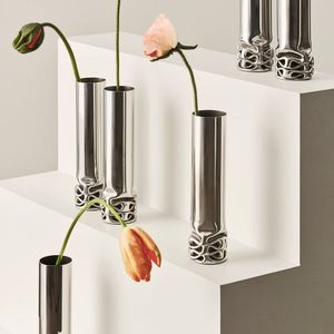Durable Decorative Metal Vase For Home Shelf Styling And Elegant Flower Arrangement Displays - Product Image 4