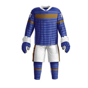 Pakistan Manufacturer's Men's Ice Hockey Jersey Plus Size Low MOQ OEM Hot Wholesale Sport Hockey Protective <b>Equipment</b> Full - Product Image 1